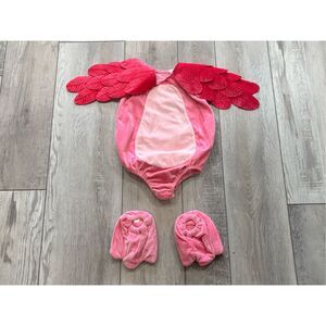 Pink Flamingo Bird Halloween Costume Infant Size 12-24 months